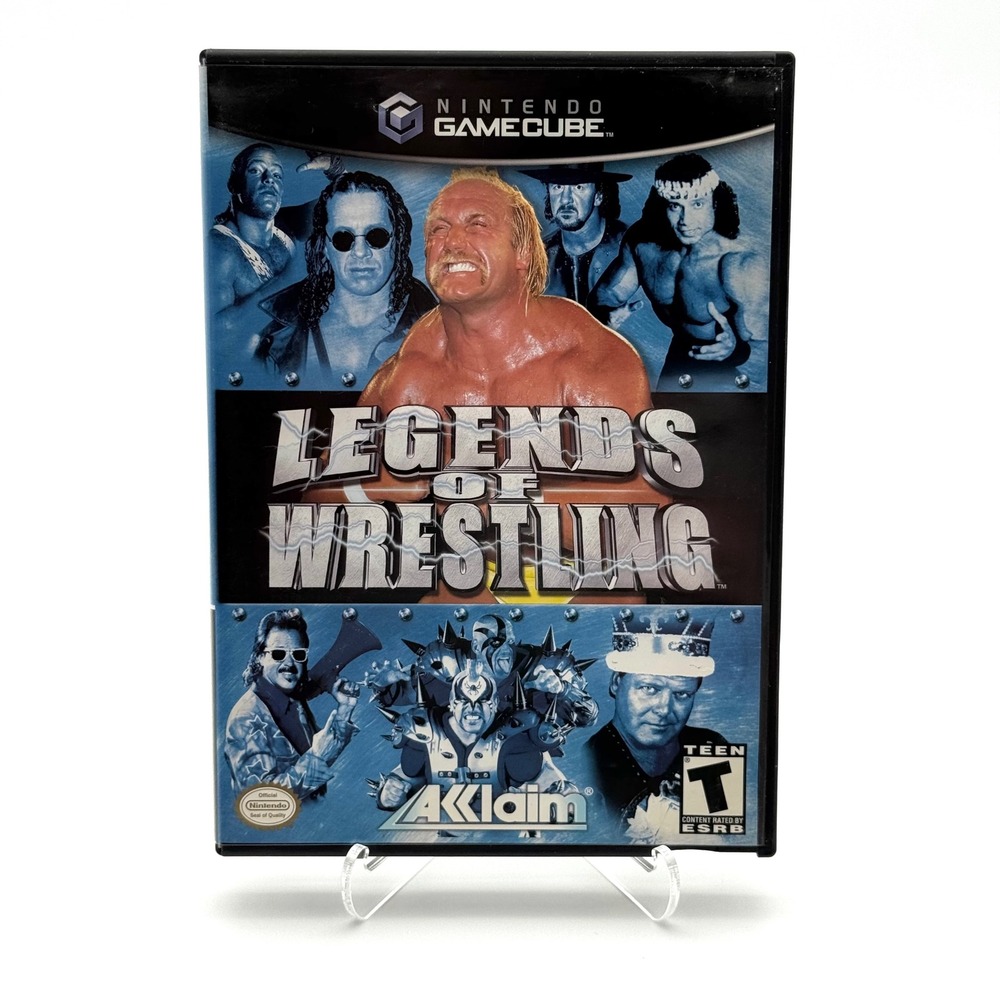 Legends of Wrestling Nintendo GameCube 2002 Complete CIB Video Game
